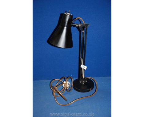 A British made angle poise desk lamp.