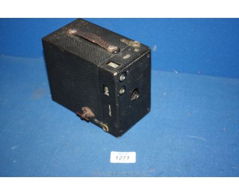 A No. 2 A Kodak Brownie camera Model B.