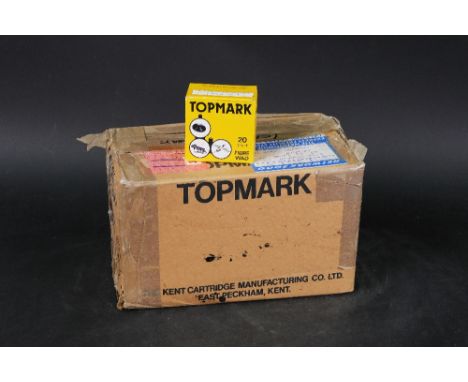 Five hundred Topmark 20 bore shotgun cartridges, 70 mm, 28 gram Shot size 7.&nbsp;&nbsp;SHOTGUN CERTIFICATE REQUIRED.&nbsp; W
