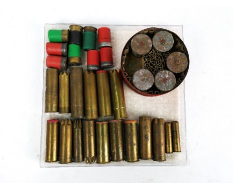 Collectors cartridges, Metallics to include 410, Kynoch 14 bore, Greener Police gun, 28 bore, 16 bore etc.  SHOTGUN CERTIFICA