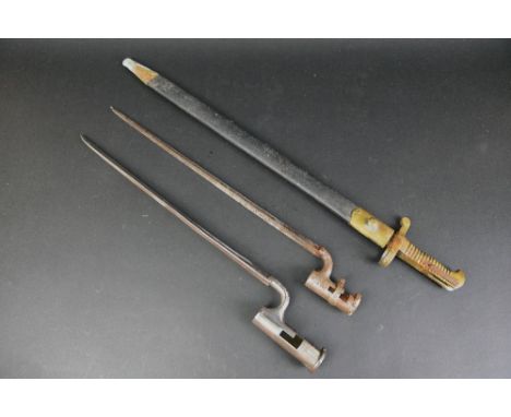 Three bayonets, two socket type (AF).  This bladed product is not for sale to people under the age of 18.  By bidding on this