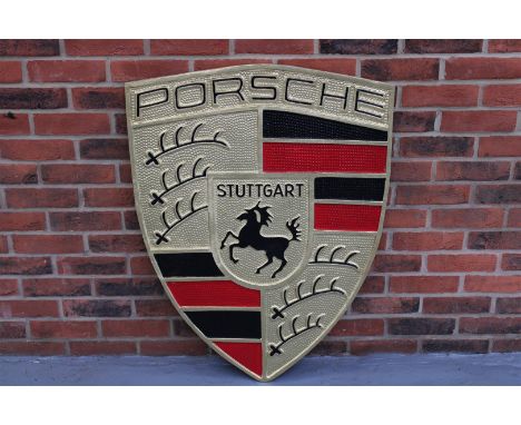 Cast Aluminium Porsche SignMake: Contact AuctioneerModel: Contact AuctioneerYear: 0Mileage: 0VIN: Contact AuctioneerConfigura