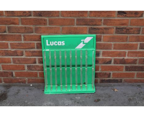 Green Plastic Lucas Bulbs Display StandMake: Contact AuctioneerModel: Contact AuctioneerYear: 0Mileage: 0VIN: Contact Auction