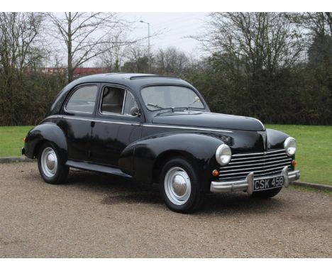 1955 Peugeot 203 Saloon Make: Peugeot Model: 203Year: 1955Mileage: 0VIN: 203C1758288Configuration: Right Hand DriveRegistrati