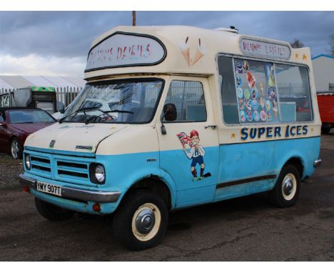 1978 Bedford CF Ice Cream VanMake: BedfordModel: CF Ice Cream VanYear: 1978Mileage: 6576VIN: 97370JY603498Configuration: Righ