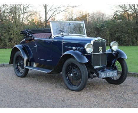 1930 AJS Two Seater TourerMake: AJSModel: Two seater TourerYear: 1930Mileage: 4527VIN: A213Configuration: Right Hand DriveReg