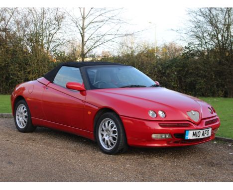 1998 Alfa Romeo Spider 2.0 T-Spark 16VMake: Alfa RomeoModel: Spider 2.0 T-Spark 16VYear: 1998Mileage: 59560VIN: ZAR9160000604