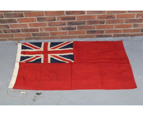 Vintage British Ensign Naval FlagMake: Contact AuctioneerModel: Contact AuctioneerYear: 0Mileage: 0VIN: Contact AuctioneerCon