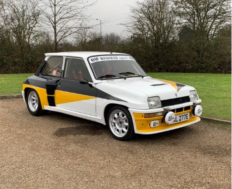 1984 Renault 5 Turbo 2Make: Renault Model: 5 Turbo 2Year: 1984Mileage: 25265VIN: VF1822000E0001181Configuration: Right Hand D