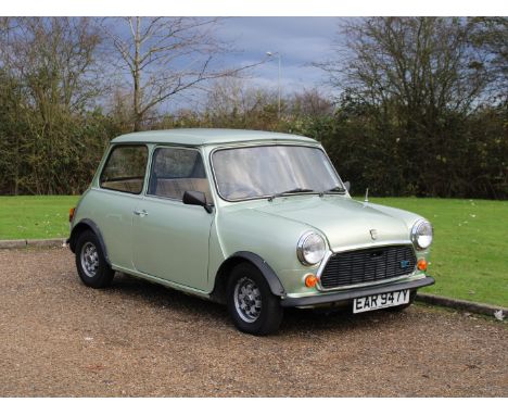 1982 Austin Mini 1000 HLEMake: Austin Model: Mini HL E Year: 1982Mileage: 8928VIN: SAXXL21N20135870Configuration: Right Hand 