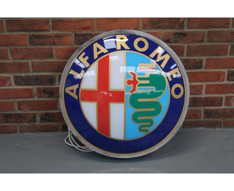 Alfa Romeo Illuminated Dealership SignMake: Contact AuctioneerModel: Contact AuctioneerYear: 0Mileage: 0VIN: Contact Auctione