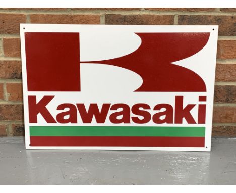 Metal Kawasaki Motorcycles SignMake: Contact AuctioneerModel: Contact AuctioneerYear: 0Mileage: 0VIN: Contact AuctioneerConfi