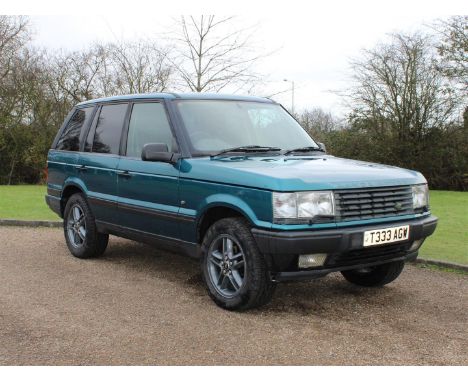 1999 Range Rover 2.5 DT ManualMake: Land RoverModel: Range Rover DT Year: 1999Mileage: 113000VIN: SALLPAMW7XA421116Configurat