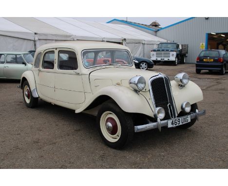 1956 Citroen Traction Avant LHDMake: Citroen Model: Traction Advant Year: 1956Mileage: 24665VIN: 428720Configuration: Left Ha