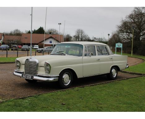 1963 Mercedes W111 220 S Fintail Make: Mercedes Model: 220 S Fintail Year: 1963Mileage: 96422VIN: 11101220096089Configuration