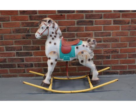 Tin best sale rocking horse