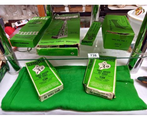 A quantity of boxed Subbuteo including 2 teams