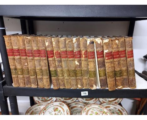 A set of 18 vintage English Enclyopaedia. 