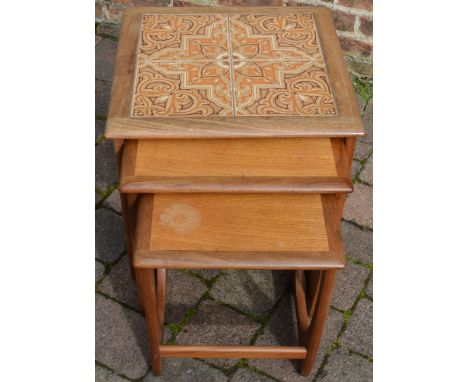 G-Plan tile top nest of tables&nbsp;