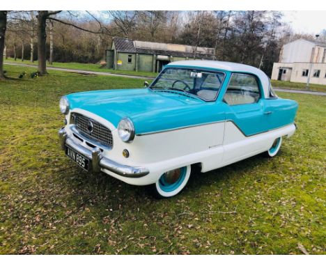 1957 Austin Metropolitan Registration Number: AVN 895Chassis Number: HNK3H20843Engine Number: 20840Steering: Right Hand Drive