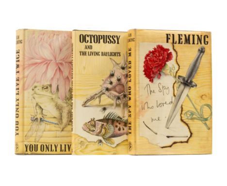 Fleming (Ian) The Spy Who Loved Me, first edition, pencil inscription to front free endpaper, original boards with dagger mot