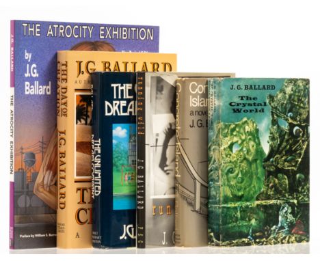 Ballard (J. G.) The Crystal World, first American edition, signed by the author on title, original cloth-backed boards, dust-