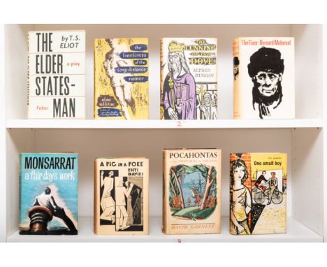 Longrigg (Roger) A High-Pitched Buzz, first edition, jacket lacking portion of spine tail, 1961 &sect; Eliot (T.S.) The Elder