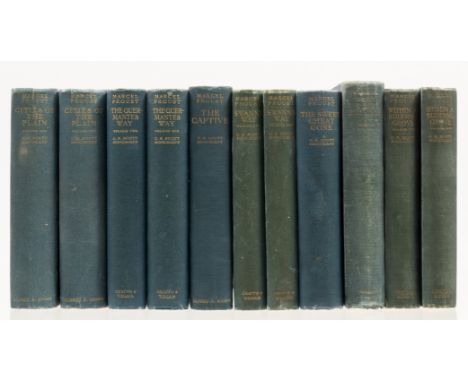 Proust (Marcel) Remembrance of Things Past [A La Recherche Du Temps Perdu], 7 parts in 11 vol., first English editions, trans