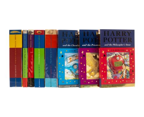 Rowling (J.K.) Harry Potter and the Chamber of Secrets, 1998; Harry Potter and the Prisoner of Azkaban, 1999; Harry Potter an