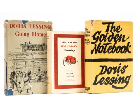 Lessing (Doris) The Golden Notebook, signed by the author on title, very light expert tissue repairs on endpapers, jacket wit