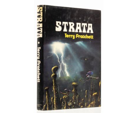 Pratchett (Terry) Strata, first edition, signed by the author on title, original boards, dust-jacket, light nicks and chips t