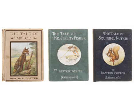 Potter (Beatrix) The Tale of Mr. Tod, first edition, first or second impression, with the publication year on the title, one 