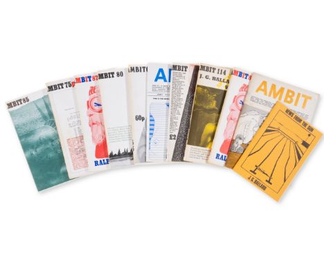Ballard (J. G.).- AMBT. A quarterly of poems, short stories, drawings & c., 10 issues, 5 signed by Ballard, illustrations, or