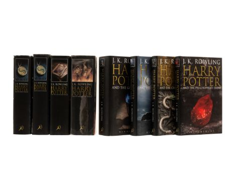 Rowling (J.K.) [the Harry Potter novels], 7 vol., first English adult editions, original boards, dust-jackets, Harry Potter a
