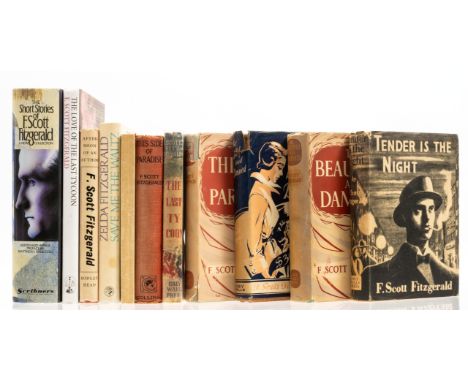 Fitzgerald (F. Scott) The Beautiful and the Damned, endpapers with light strip of toning and slightly cracked at hinge, jacke