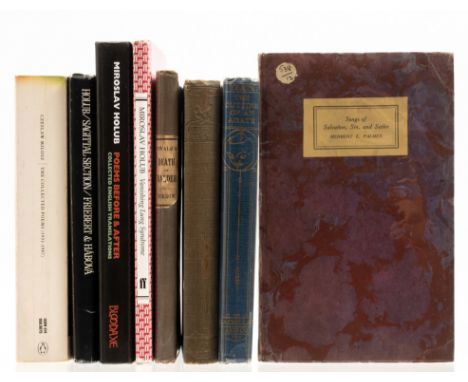 Hogarth Press.- Palmer (Herbert E.) Songs of Salvation, Sin, and Satire, first edition, light occasional spotting, original m