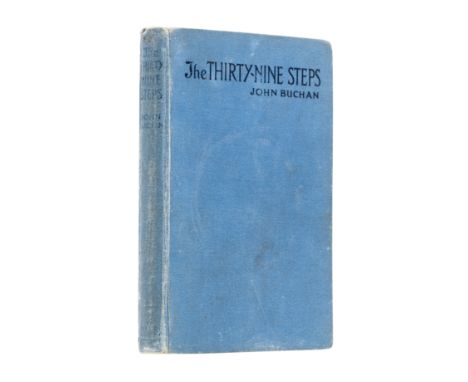 Buchan (John) The Thirty-Nine Steps, first edition, 2pp. publisher's adverts at end, signed gift inscription in the year of p