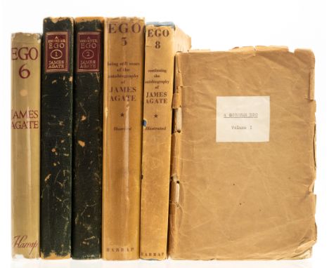 Agate (James) Ego 3, signed presentation inscription from the author to front endpaper, frontispiece and plates, original clo