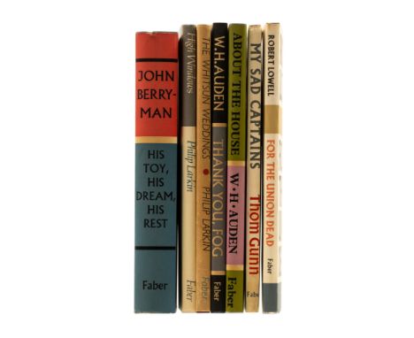 Larkin (Philip) The Whitsun Weddings, 1964; High Windows, 1974 &sect; Auden (W.H.) Thank You, Fog, 1974; About The House, 196