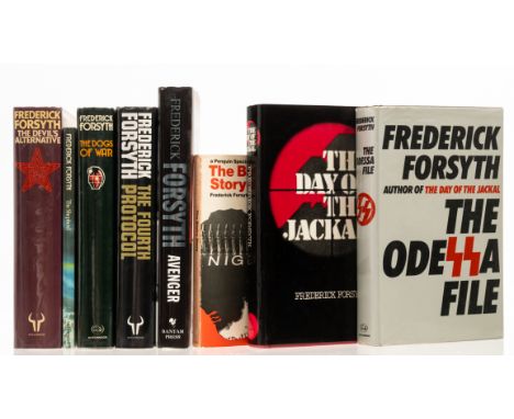 Forsyth (Frederick) The Odessa File, first edition, original boards, dust-jacket, a little nicked at extremities, 1972; The B