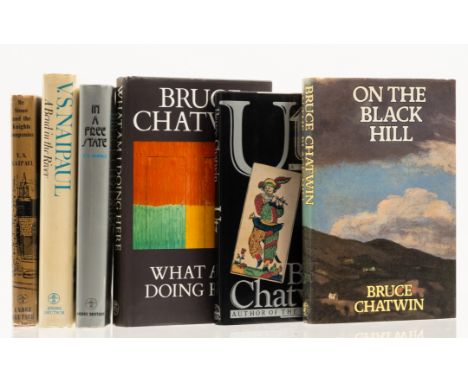 Chatwin (Bruce) On the Black Hill, first edition, 1982; Utz, first American edition, 1989; What Am I Doing Here, first editio