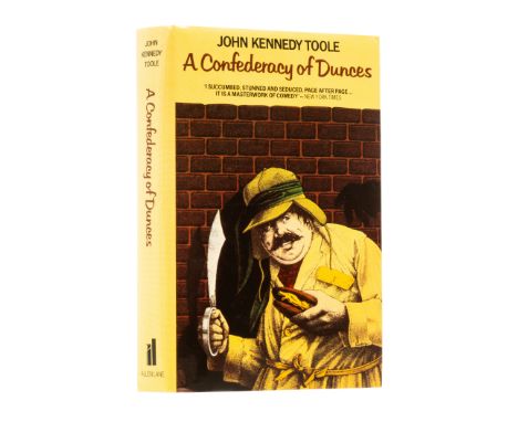 Toole (John Kennedy) A Confederacy of Dunces, first English edition, original boards, spine a little toned, dust-jacket, very