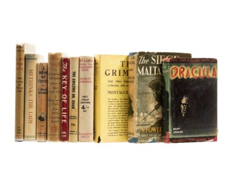 Stoker (Bram) Dracula, ownership inscription on front free endpaper, jacket with&nbsp;later price on front flap, portions of 