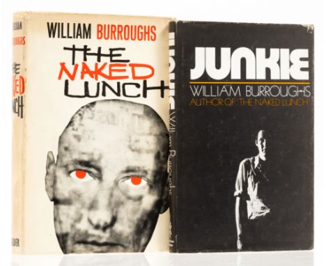 Burroughs (William S.) Junkie, 1973; The Naked Lunch, jacket with short closed tear down flap joint, 1964, first English edit