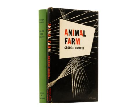 Orwell (George) Animal Farm, first American edition, light rubbing to extremities, jacket with light rubbing to extremities, 