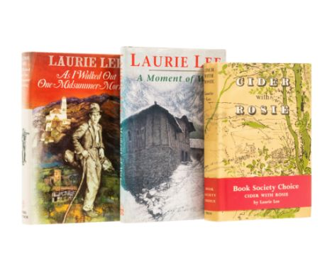 Lee (Laurie) Cider With Rosie, first edition, bookplate on front free endpaper, a little spotted, original boards, very light