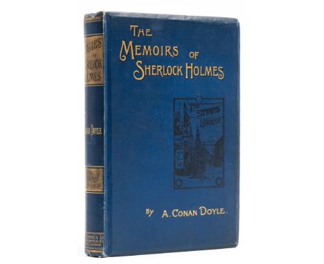 Doyle (Sir Arthur Conan) The Memoirs of Sherlock Holmes, first edition, black and white illustrations, light toning on endpap