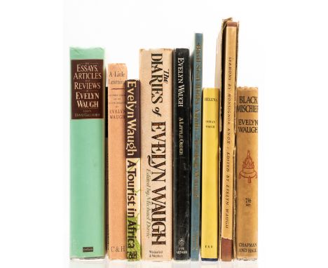 Waugh (Evelyn) Black Mischief,&nbsp;first trade edition,&nbsp;map frontispiece, light scattered spotting, original cloth, spi