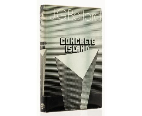 Ballard (J. G.) Concrete Island, first edition, signed by the author on title, original boards, dust-jacket, slight creasing 