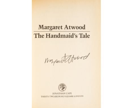 Atwood (Margaret) The Handmaid's Tale,&nbsp;1986; Wilderness Tips, 1991; Alias Grace, 1996, first or first English editions, 